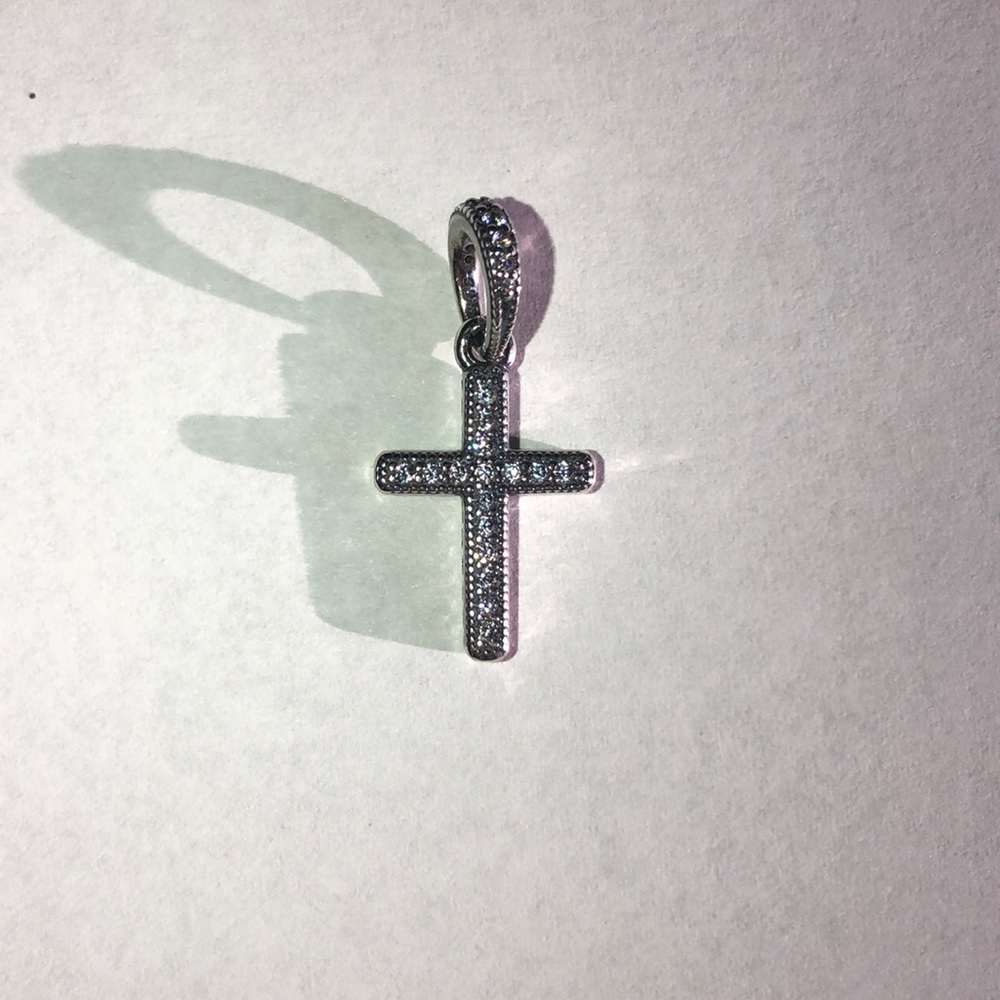 PANDORA Pendant Classic Sterling Silver Cross